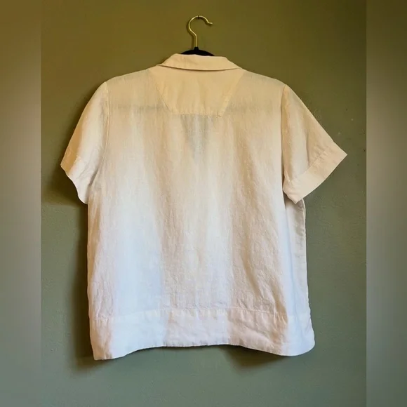 Everlane The Notch Shirt in linen - Picture 4 of 6